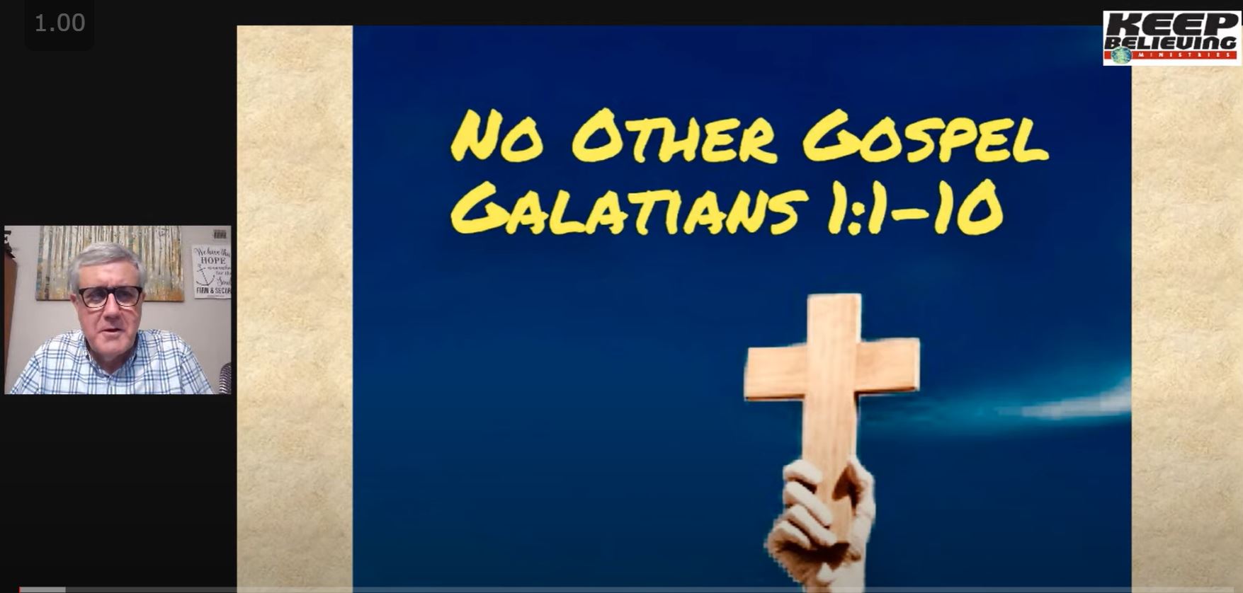 No Other Gospel (Galatians 1:1-10)