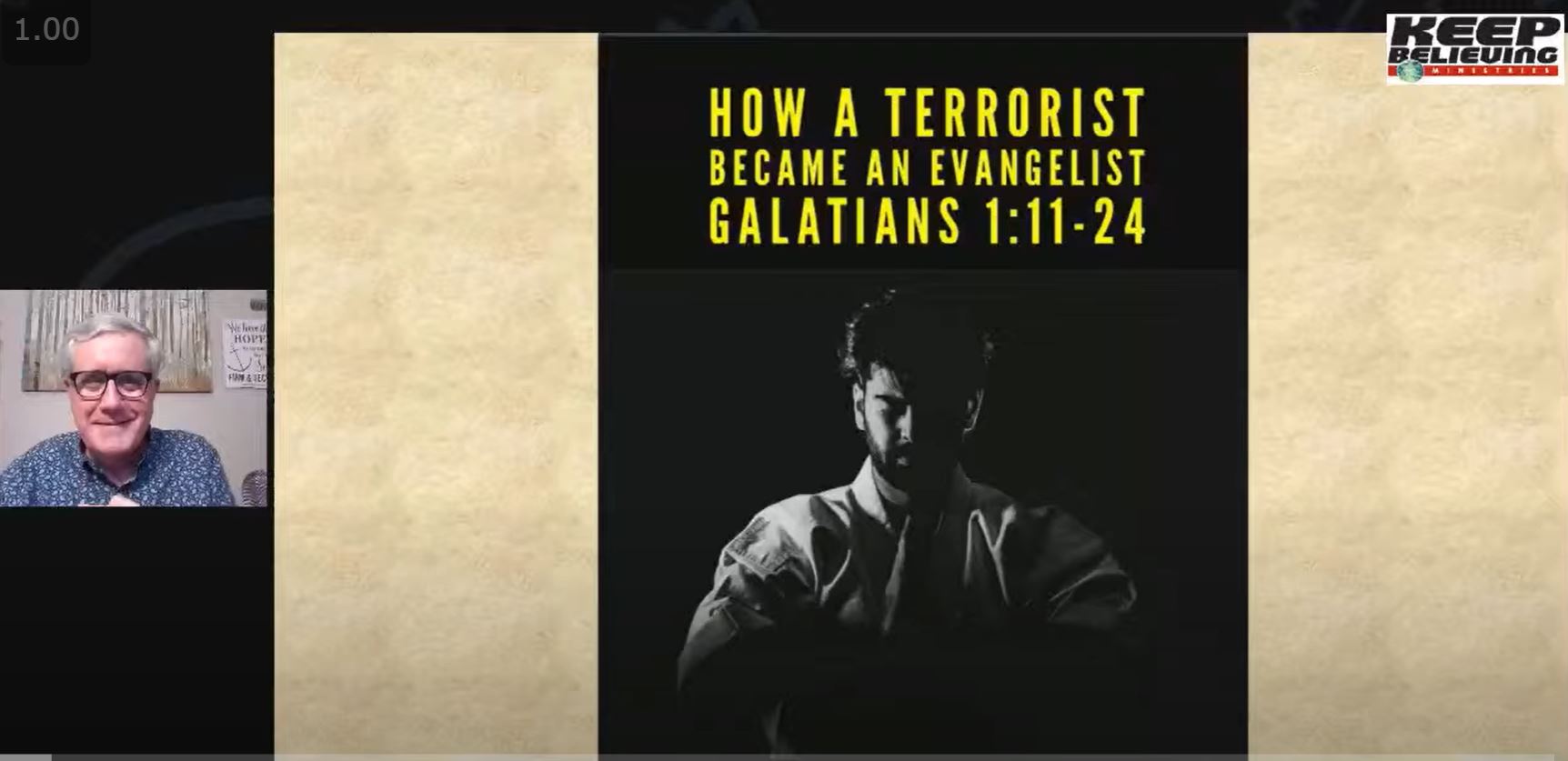 How a Terrorist Became an Evangelist (Galatians 1:11-24)