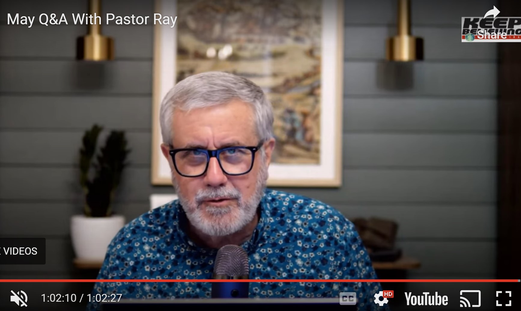 May Q&A With Pastor Ray